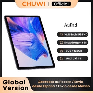 CHUWI AuPad 태블릿 PC, 스냅드래곤 685, 옥타코어, 10.95 인치 FHD 스크린, 8GB DDR4, 128GB ROM, 4G LTE, GPS, 안드로이드 14, W