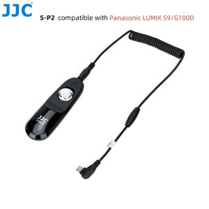 Panasonic LUMIX S9/G100D용 JJC 카메라 원격 제어 셔터 릴리즈 케이블 연결 코드