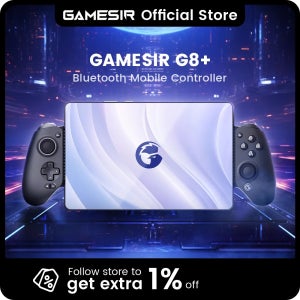 ​ GameSir G8+ 블루투스 게임패드 홀 이펙트 게이밍 컨트롤러 (닌텐도 스위치 2, 안드로이드 폰, 태블릿, 아이폰, 아이패드, PC용)