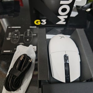 MCHOSE G3 V2 프로 게이밍 마우스 무선 트라이 모드 PAW3395 800mAh 충전 경량 인체공학적 e스포츠 마우스 PC 오피스 액세서리