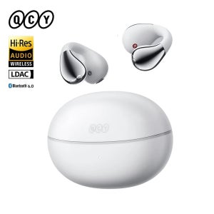 QCY 크로스키 C30S 오픈형 클립형 이어버드 Hi-Res LDAC 무선 헤드폰 40시간 재생 블루투스 6.0 HD OWS 스포츠 이어폰