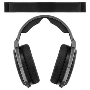 Sennheiser HD650, HD660 S, HD6XX 헤드폰 교체용 헤드밴드 수리 부품 쿠션용 Geekria 메쉬 헤드밴드 패드(검은색)