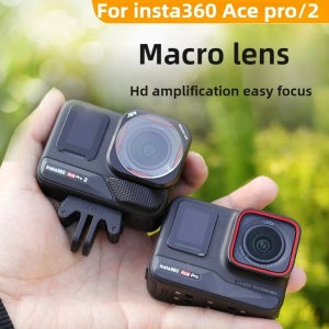 액션 카메라용 10X 매크로 렌즈 필터, Insta360 Ace Pro/2 용 액세서리