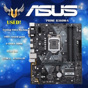 Asus PRIME B360M-A, 인텔 B360 LGA 1151 Micro-ATX 데스크탑 마더보드