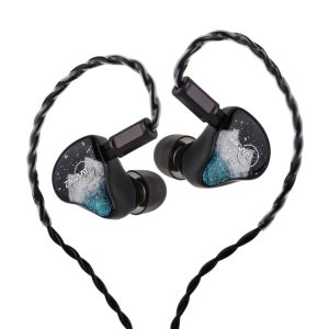 Linsoul ZiiGaat Horizon 1DD + 2BA + 2 플래너 트리브리드 IEM 이어폰 맞춤형 교체 가능한 케이블로 자연스러운 음색 균형