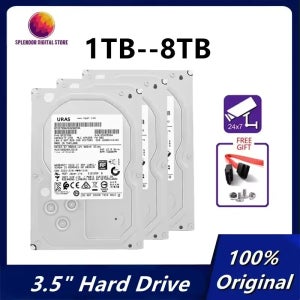 HGST용 오리지널 내장 하드 드라이브, 감시 HDD, 64M 캐시, SATAIII 6.0 Gb/s 모니터링 HDD, 8TB, 6TB, 4TB, 2TB, 1TB, 3.5 인치, 7