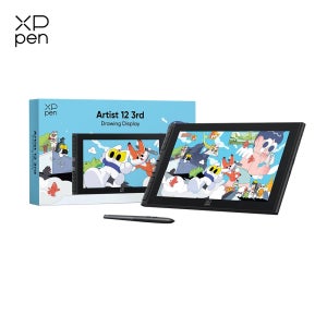 XPPen 아티스트 12 3세대 휴대용 드로잉 디스플레이 (새로운 X4 스마트 스타일러스 다이얼 단축키 그래픽 모니터 포함) 아트 디자인 제작용