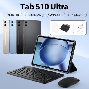 탭 S10 울트라 10.1인치 안드로이드 15 16GB+1TB 듀얼심 태블릿 10000mAh 스냅드래곤 8 Gen3 코어 WIFI+GPS 태블릿