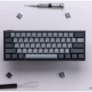 Tofu60 M6lite + 61 RTGaming E스포츠 키보드 금속 쉘 맞춤형 전문 마그네틱 축 키보드, 유선 RGB 8000hz VIA DIY 게이머
