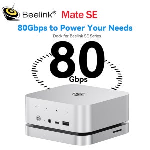 2025 Beelink Mate SE-A 도킹 스테이션 썬더블로트 5 고속 Beelink SER8 SER9 Pro SEi14 노트북 게이밍 컴퓨터 EX Pro용