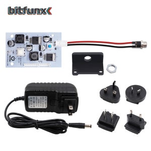 Bitfunx PS1PSU 12 볼트 전원 공급 장치, PS1 플레이스테이션 1 팻 콘솔용, 오리지널 전원 공급 장치 교체