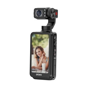 ORDRO M5 5K 브이로그 카메라 (3축 짐벌 안정기, 56MP 캠코더, IR 야간 투시 기능, 3.5인치 터치스크린 비디오 카메라)