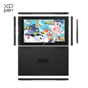 XPPen 아티스트 12 3세대 그래픽 펜 태블릿 모니터 16K 압력 감지 2 스크롤 다이얼 99% sRGB X4 스마트 뉴 펜 윈도우 맥용