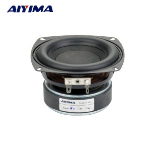 AIYIMA 1Pcs 4 인치 서브 우퍼 스피커 유닛 HIFI 4/8 Ohm 100W 우퍼 사운드 스피커 홈 시어터 딥베이스 스피커
