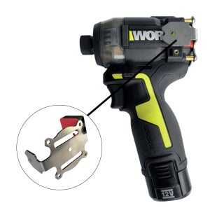 WU138/135/132 WORX 전기 드릴 수정 키트 용 빠른 교수형 휴대용 배치 클립 보관 스테인레스 스틸 빠른 교수형