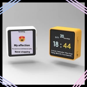 샤오지 S3 지능형 로봇(스크린 탑재) AI 로봇, 딥시크 미니 ESP32 지원, 맞춤형 로봇 전자 애완동물