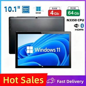 뜨거운 판매 64Bit AR40 10.1 인치 Windows 11 태블릿 PC 4GB RAM 64GB ROM Intel N3350 CPU 1920*1200 해상도 듀얼 카메라 WI