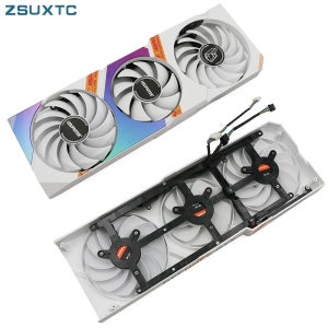 DIY 그래픽 카드 선풍기 쿨러 선풍기 교체, COLORFUL GeForce RTX 3080 3070 3060 Ti iGame 울트라 OC 화이트 RTX3080 RTX3070, 4