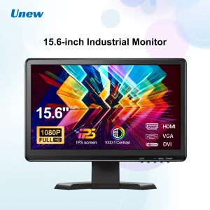 15.6인치 IPS 모니터 풀 HD 1920x1080 다중 인터페이스 HDMI VGA DVI VESA 자동화 제어 지원 사무실 회의 게임