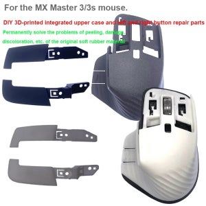MX Master 3 3s 무선 마우스용 DIY 수리 부품, 범용 3D 프린팅 상단 쉘, 왼쪽 및 오른쪽 버튼, 간편 교체 키트