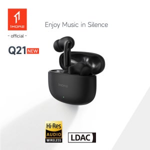1MORE Q21 무선 이어 버드 TWS 능동형 소음 차단 플래시 세일 Bluetooth 헤드셋 헤드폰 Xiaomi 용 LDAC 고해상도 이어폰