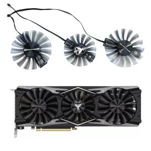 4핀 88MM FD9015U12S RTX 2080 TI GPU 팬 (게인워드 RTX2080TI, 엠텍 RTX 2080 TI, 피닉스 비디오카드 팬용)