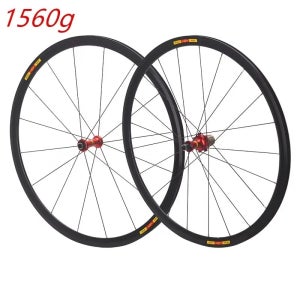 RUJIXU 울트라 라이트 700C 30mm 로드 바이크 휠셋 16/21H V 브레이크 로드 자전거 휠 알루미늄 합금 로드 휠 림 브레이크 1560g
