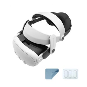 GOMRVR Meta Quest 3용 조정 가능한 헤드 헤일로 스트랩 Quest 3 VR 액세서리용 분리형 대체 엘리트 헤드 스트랩