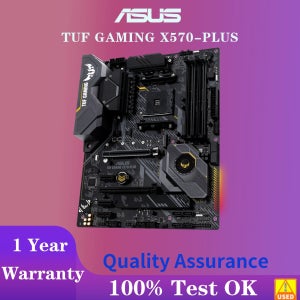 ASUS TUF GAMING X570-PLUS 마더보드 소켓 AM4 CPU DDR4 5100(OC) MHz 메모리 칩셋 X570 ATX 메인보드