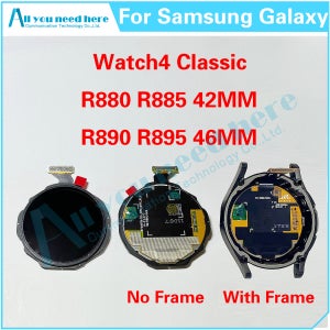 LCD 디스플레이 터치 스크린 디지타이저 어셈블리, 삼성 갤럭시 워치 4 클래식 SM-R880 SM-R885 R880 / SM-R890 SM-R895 R890