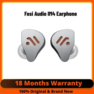 Fosi Audio IM4 오픈백 IEM 이어폰 다이나믹 드라이버 하이파이 유선 헤드폰 오디오파일 게이머 음악용