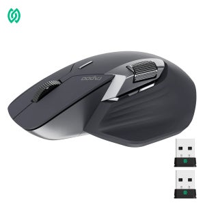 Rapoo MT760PRO 무선 마우스 NearLink + Bluetooth 5.0 다중 장치 12000 DPI 2K 폴링률 업무용 게임용 Ergo 조용한 클릭