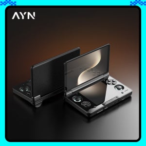 AYN 토르 게임 콘솔 6인치 1080P 120Hz AMOLED 화면 6000mAh 휴대용 안드로이드 핸드헬드 콘솔 듀얼 스크린 플립 게임기