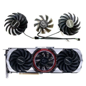 PVA080E12R 냉각 팬 90mm 다채로운 iGame GeForce RTX 3060 3070 3090 고급 RTX 3080 Ti RTX3090 kudan RTX3070 Ti 팬