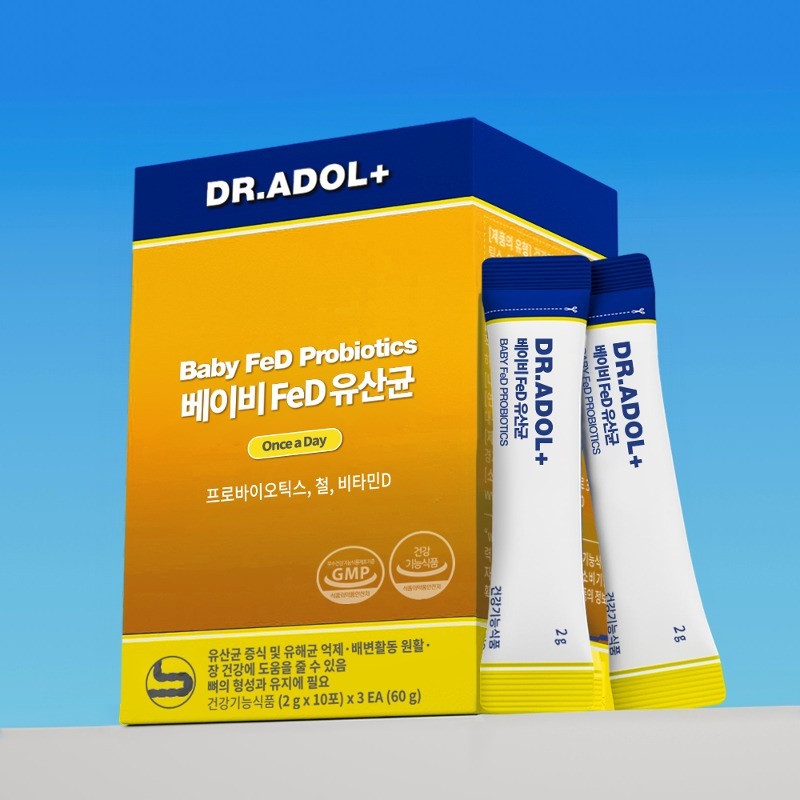 <b>닥터아돌</b> 베이비 FeD 아기유산균