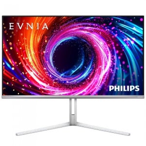 필립스 에브니아 32M2N8800 UHD OLED 240 프리싱크 HDR 게이밍 화이트 무결점