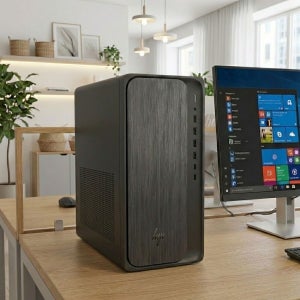 HP 옴니데스크 인텔 AI U5-225 DDR5 32GB Gen4 512GB WIN11HOME 듀얼모니터 미니타워 M03-0038DG 사무 데스크탑 PC HMC