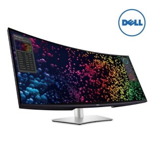 Dell 모니터 울트라샤프 U4025QW 5K WQHD 커브드 Black Thunderbolt 허브