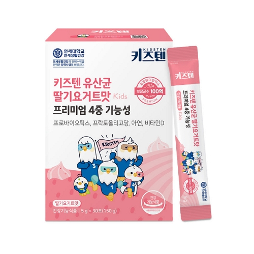 키즈텐 유산균 딸기요거트맛 5g x 30포, 1개