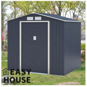 이지하우스 4X6 농막 간이 야외 이동식 조립식 창고