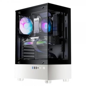 투민시스템 TA100 RGB 강화유리 (블랙화이트)