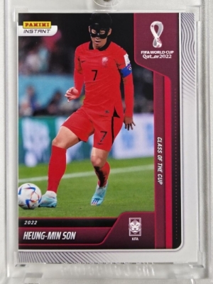 2022 PANINI INSTANT 인스턴트 손흥민 대한민국 국가대표 카타르 월드컵 축구 카드