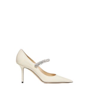 지미추 Jimmy Choo 엠벨리시드 포인티드 토 펌프스 BINGPUMP85PAT LINEN TP934616454