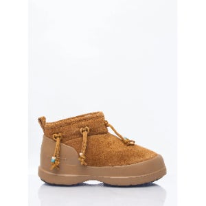 문 부츠 25 FW Moon Boot 여성 루나 로우 비즈 스웨이드 부츠 mnb0260004brn 80D2480100-M008