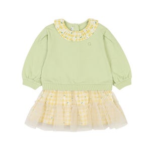 NC부천점 아가방 로라체크꽃프릴원피스01R134052 부천점