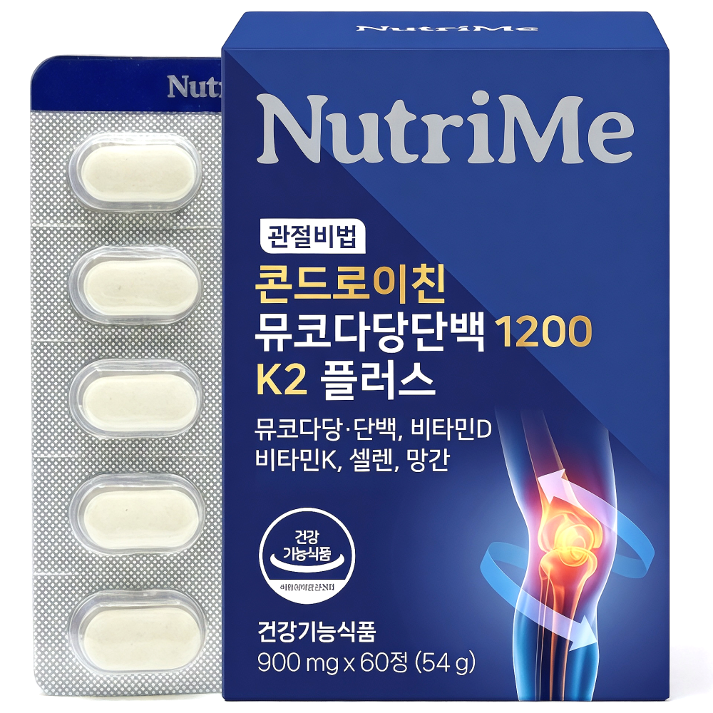관절비법 콘드로이친 뮤코다당단백 1200 K2 플러스