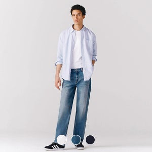 지오다노 114543 차은우 MW 스트레이트 데님