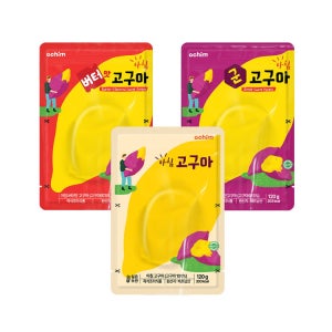 바로드숑 아침 비나 오리지널+군고구마+버터맛 120g X 24팩 (맛별 8팩)