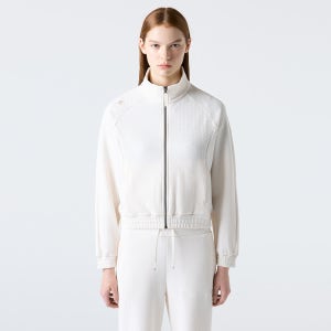 [데상트] 우먼스 자카드 트레이닝 집업 자켓 SR122PFT21