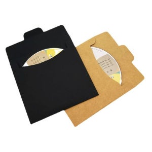 [택배왔어요] 크라프트 CD 케이스 종이 보관 정리 시디케이스 DVD 디스크 13P_GS2100337A